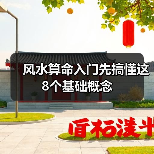 风水算命入门先搞懂这8个基础概念