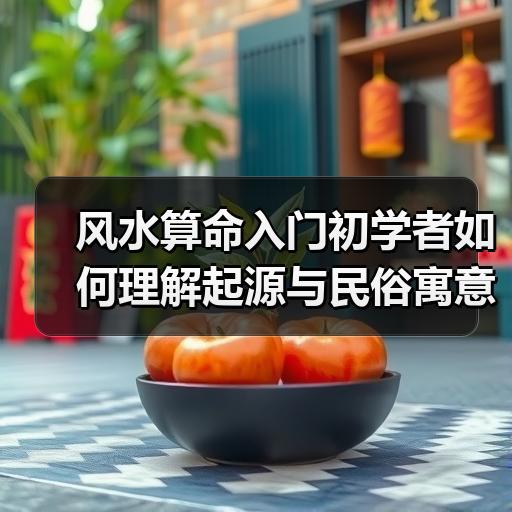风水算命入门初学者如何理解起源与民俗寓意